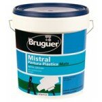 PINTURA PLÁSTICA MISTRAL BLANCO MATE