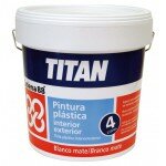 PINTURA MATE TITAN-CADENA 88 INTERIOR/ EXTERIOR 4L