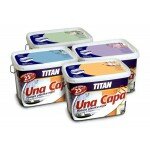 PINTURA PLASTICA TITAN UNA CAPA 5L -COLORES-