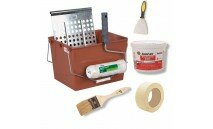 CONJUNTO PARA PINTAR CUBO+PALETINA+AGUAPLAST+ESPATULA+RODILLO+CINTA