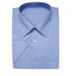 CAMISA TRABAJO AZULINA M/C