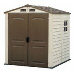 CASETA DE JARDIN PVC WOODSIDE 6X6