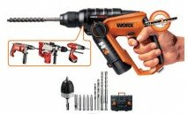 TALADRO, MARTILLO y ATORNILLADOR WORX WX382