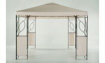 PÉRGOLA METAL 3X3M TOLDO POLIESTER